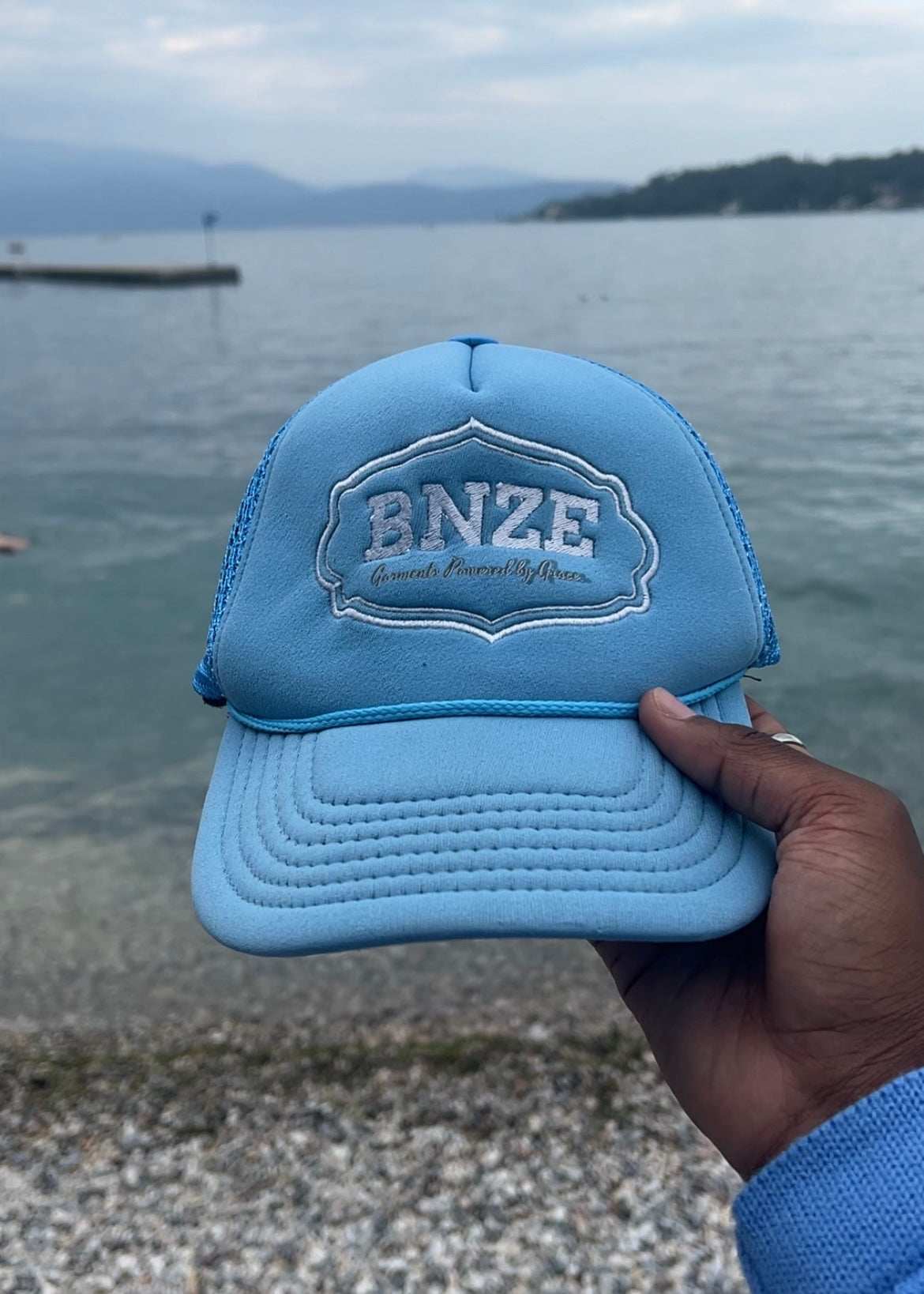 Chill Blue Trucker Cap