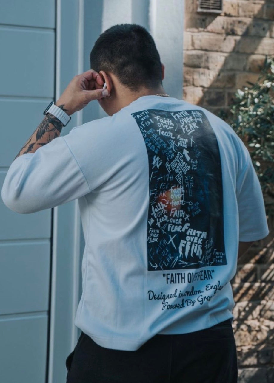 “Faith Over Fear” Oversized Tee