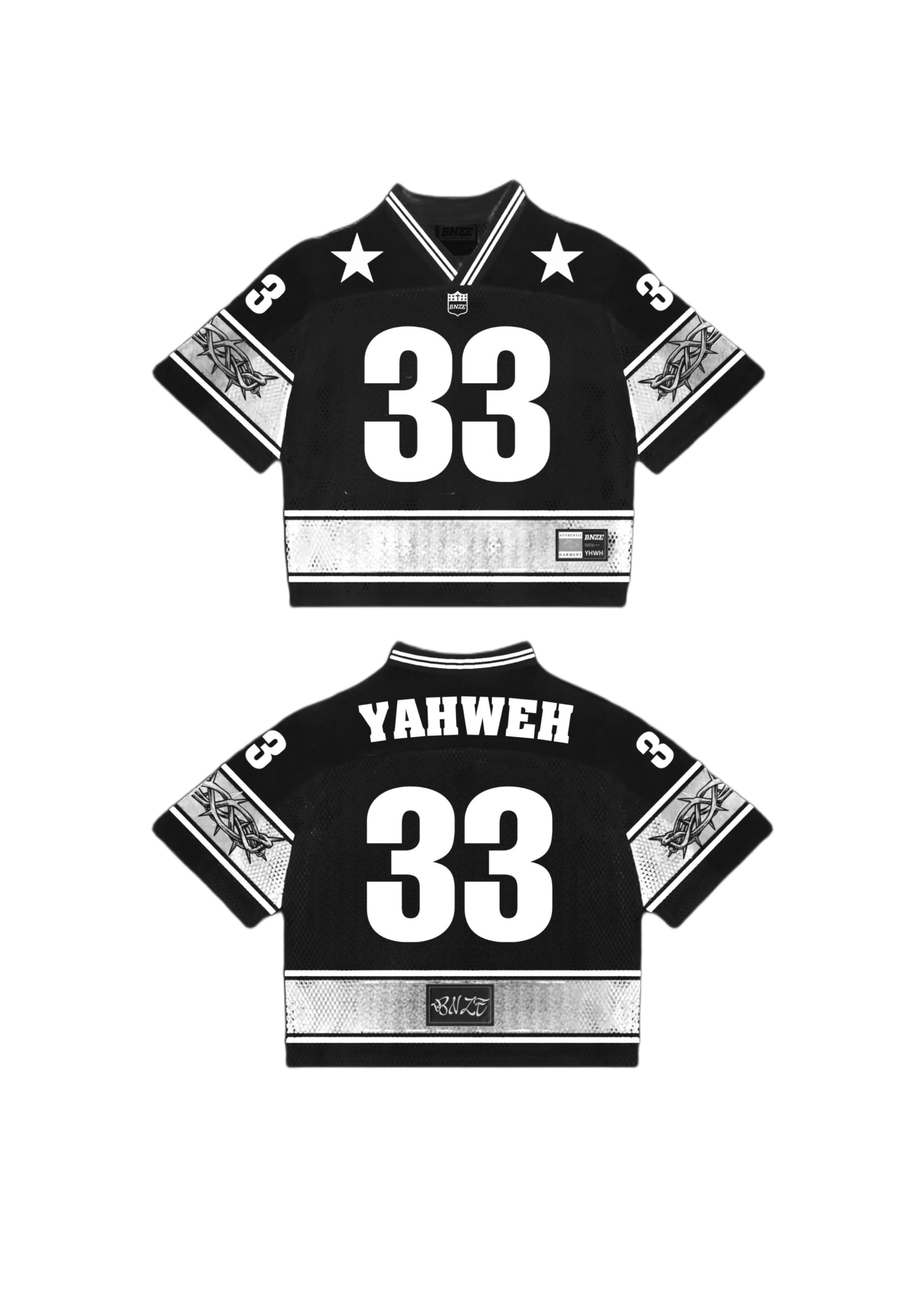 YHWH Mesh Jersey - Noir