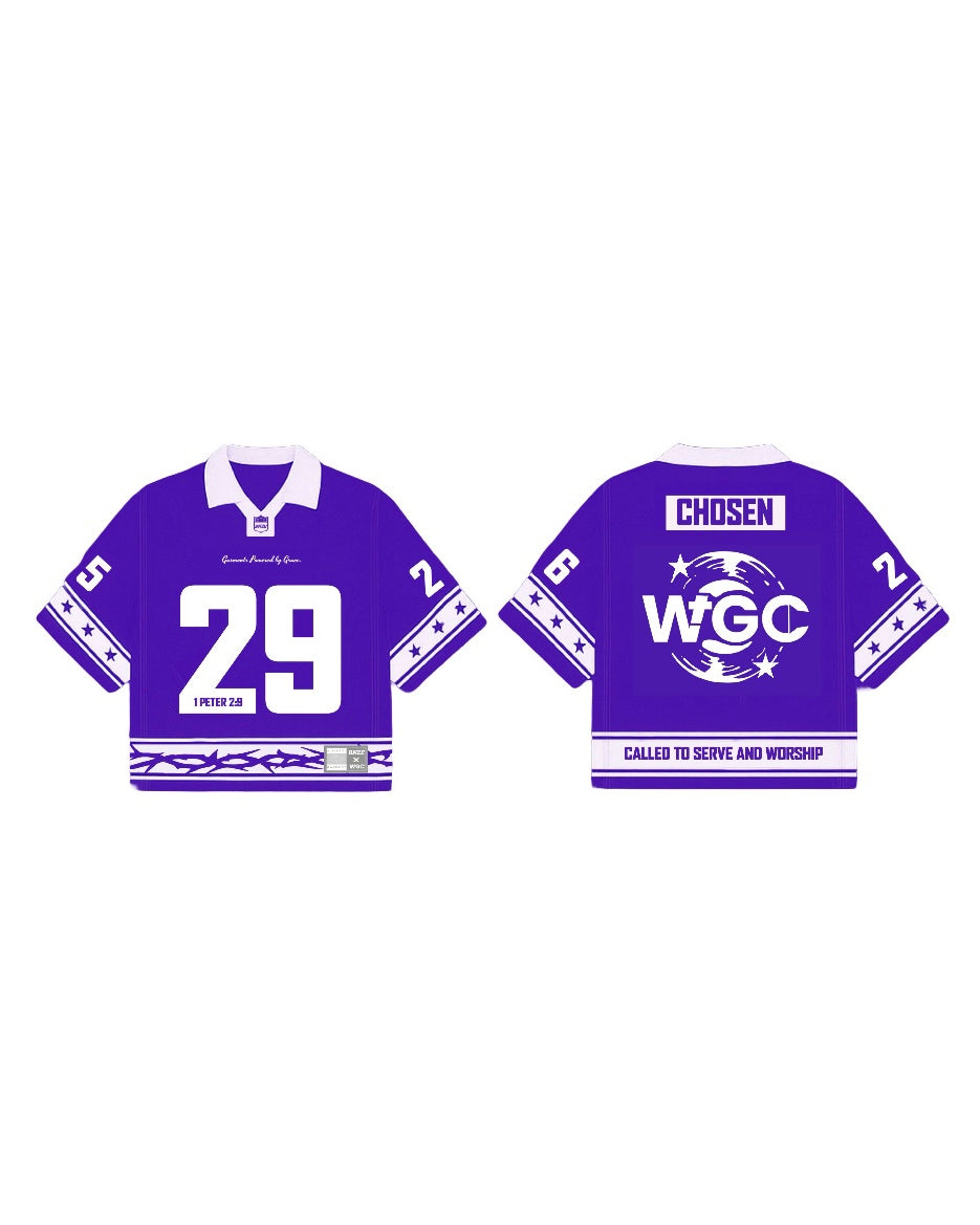 WGC Choir Jersey - Purple/White