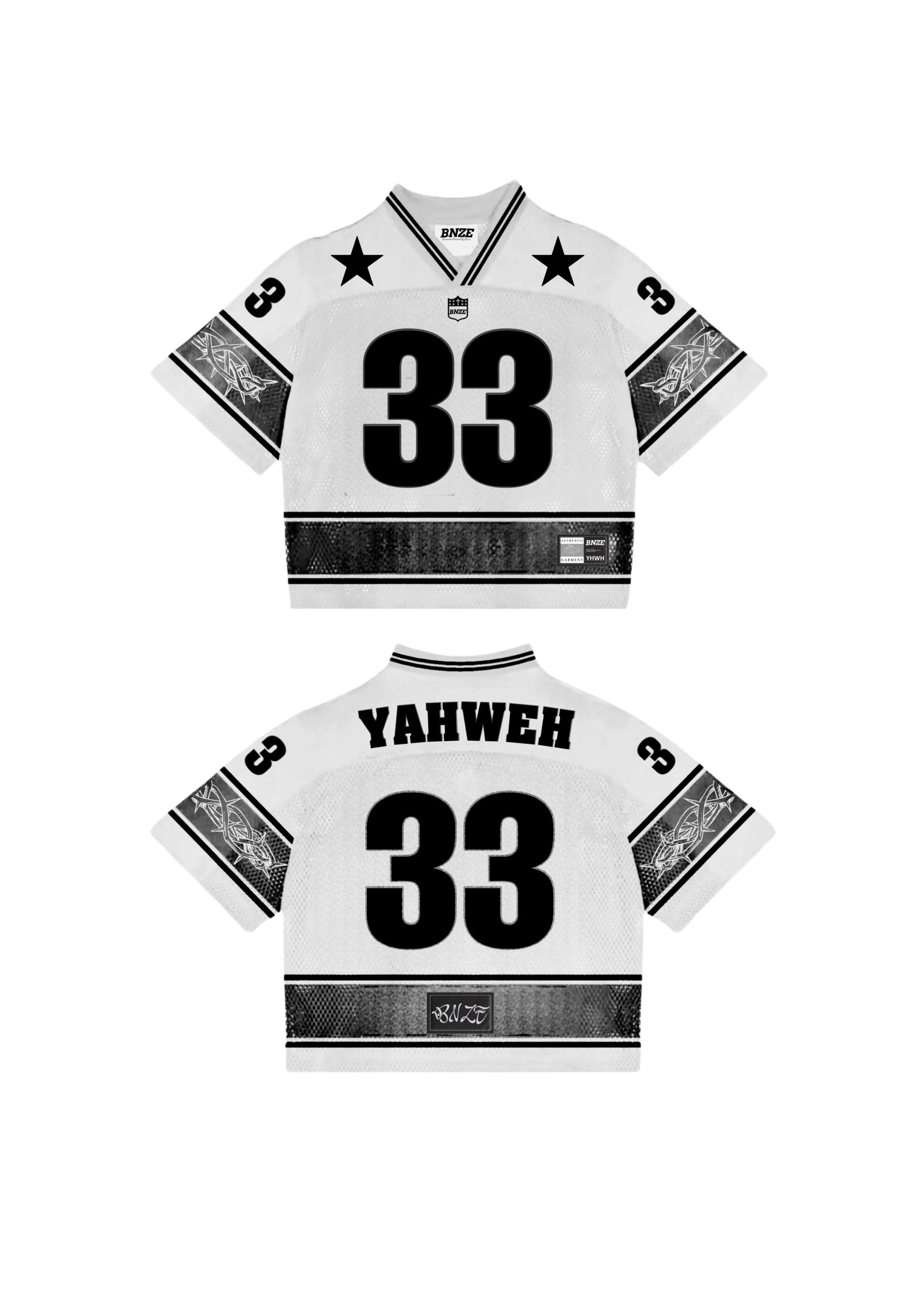 YHWH Mesh Jersey - Blanc