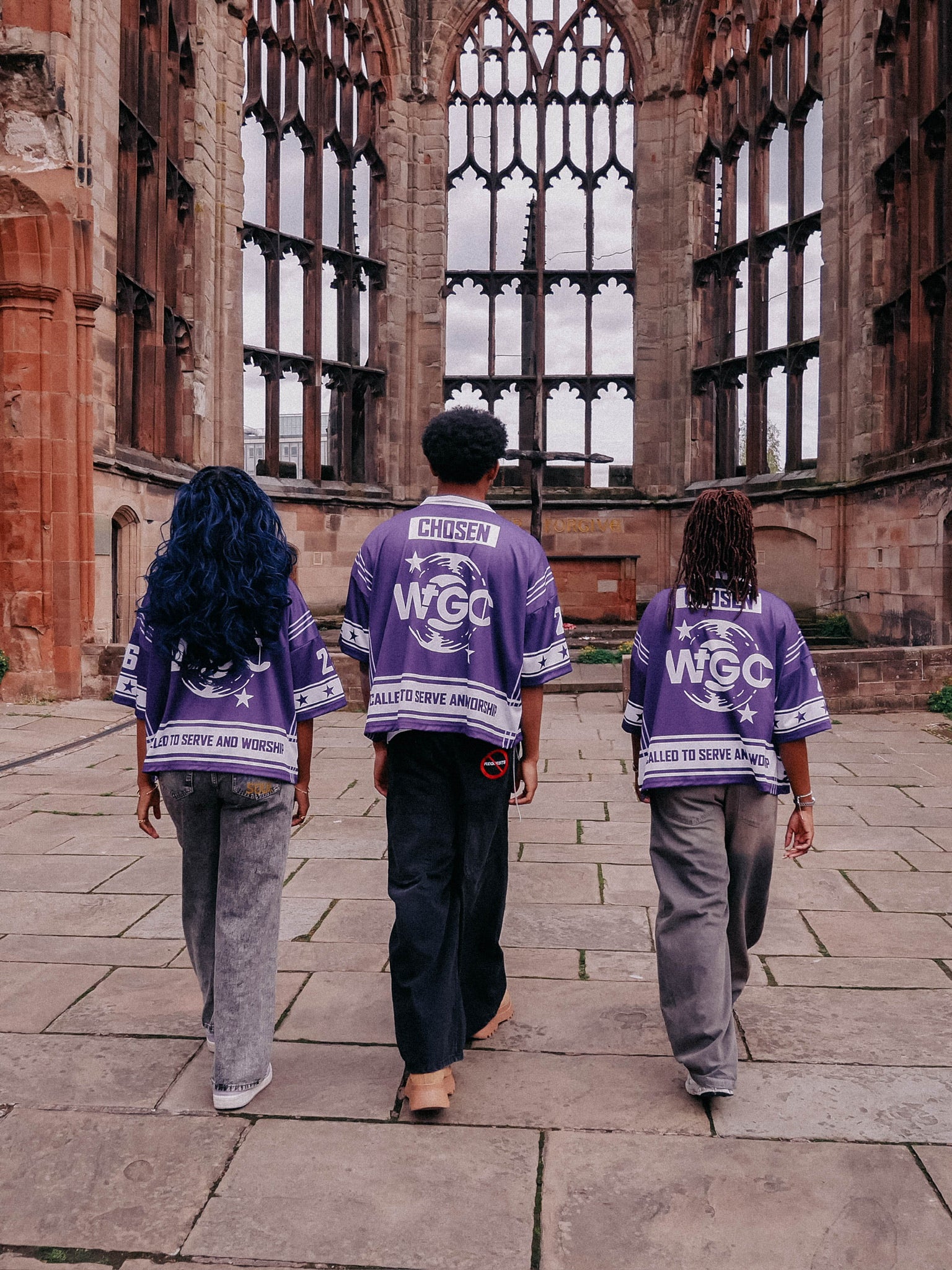 WGC Choir Jersey - Purple/White