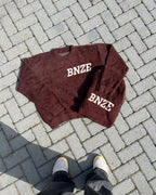 Logo Knitted Tracksuit - Brown