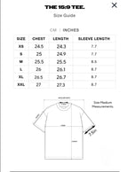 The 15:9 Tee in off-white.