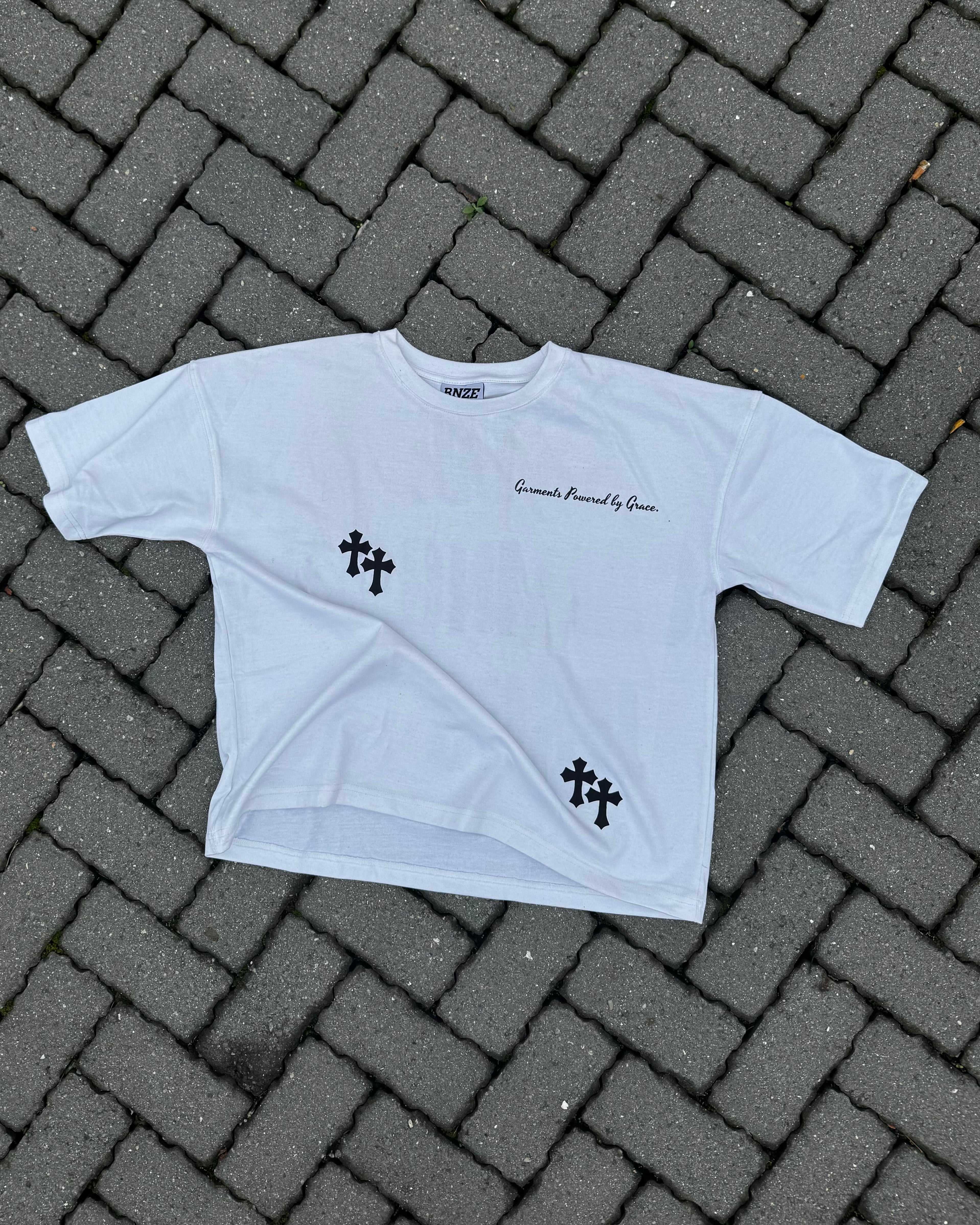 “JESUS CALLS” Tee in white (Unisex)