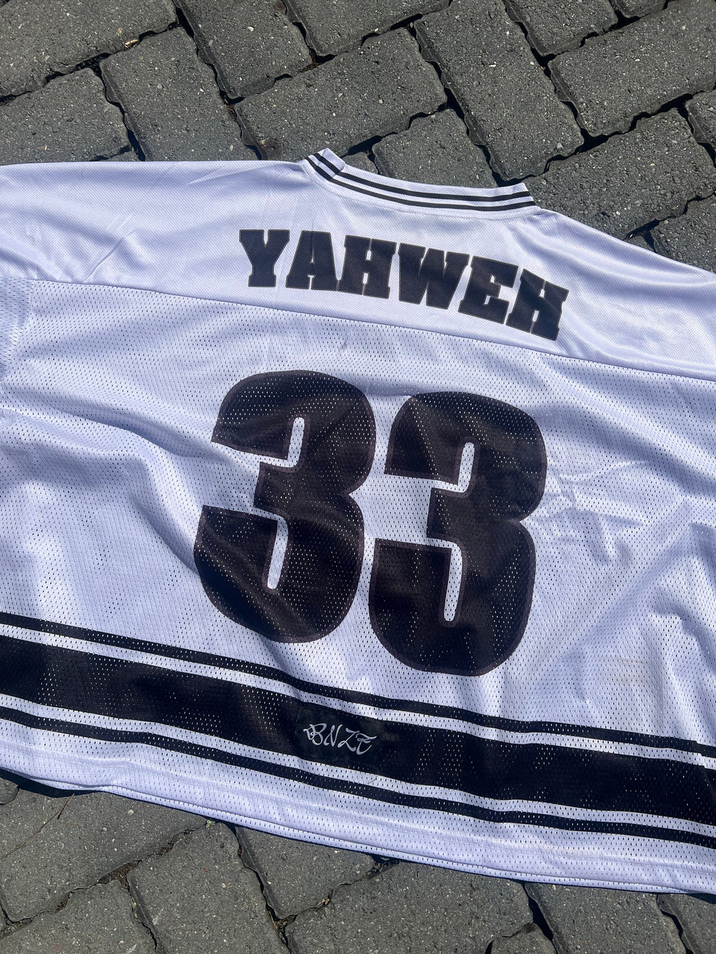 YHWH Mesh Jersey - Blanc