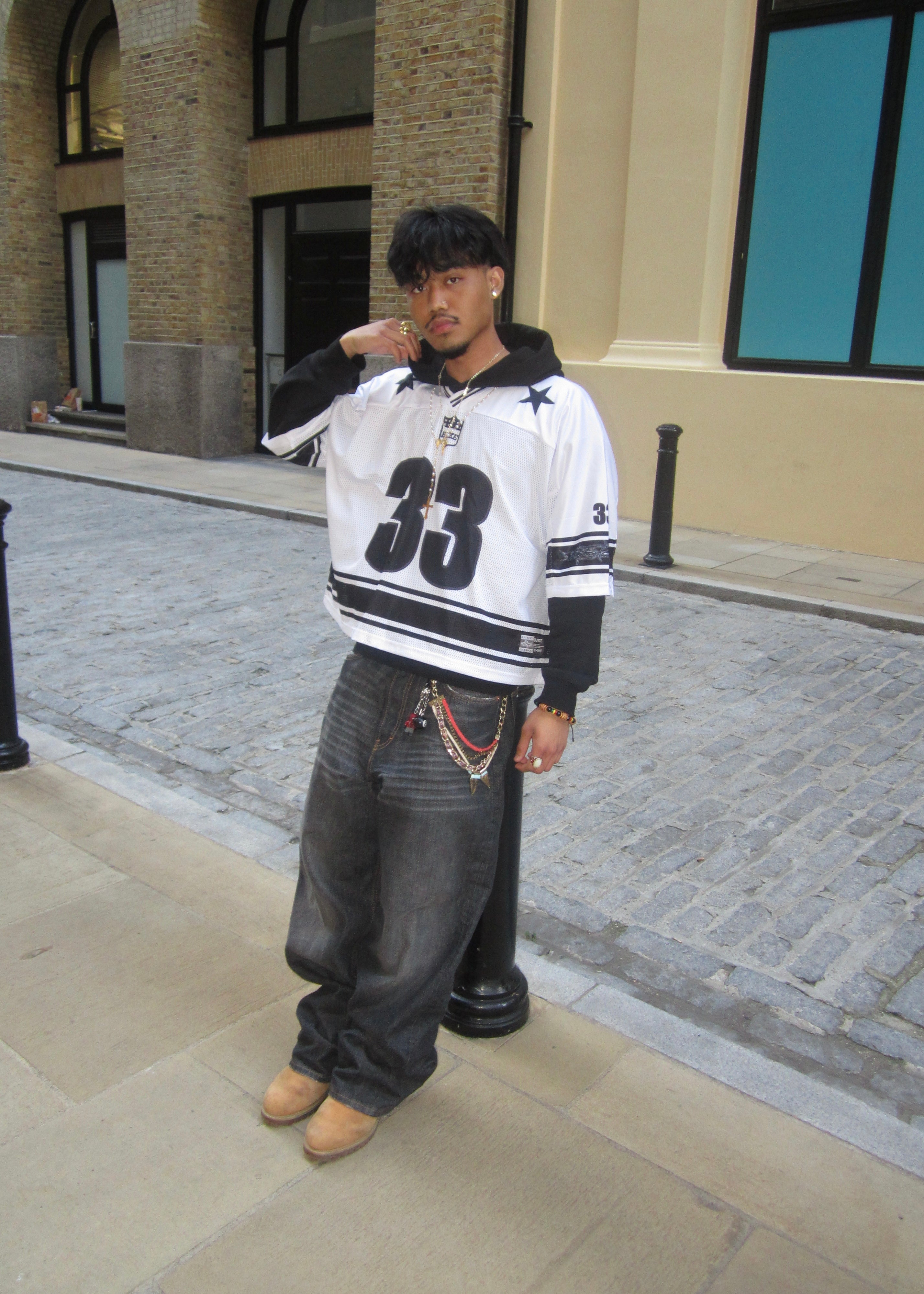 YHWH Mesh Jersey - Blanc