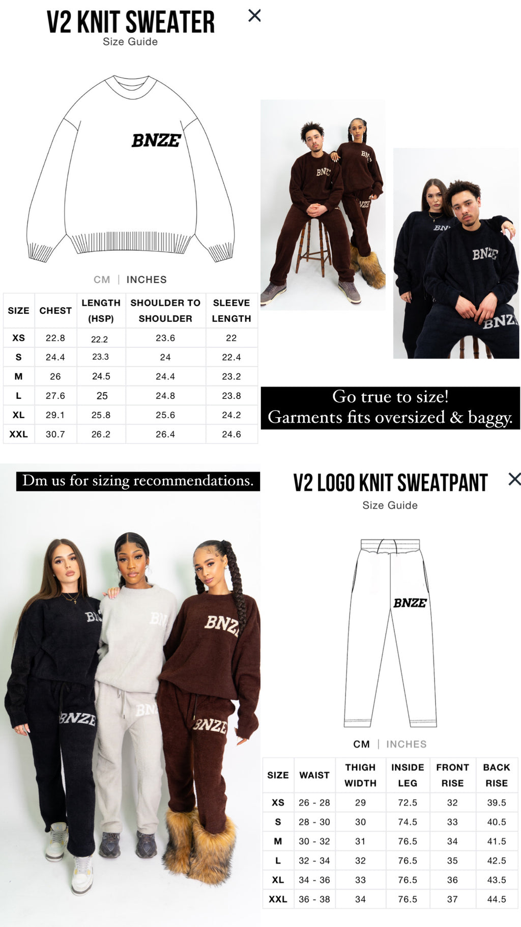 Logo Knitted Tracksuit - Black