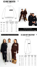 Logo Knitted Tracksuit - Black