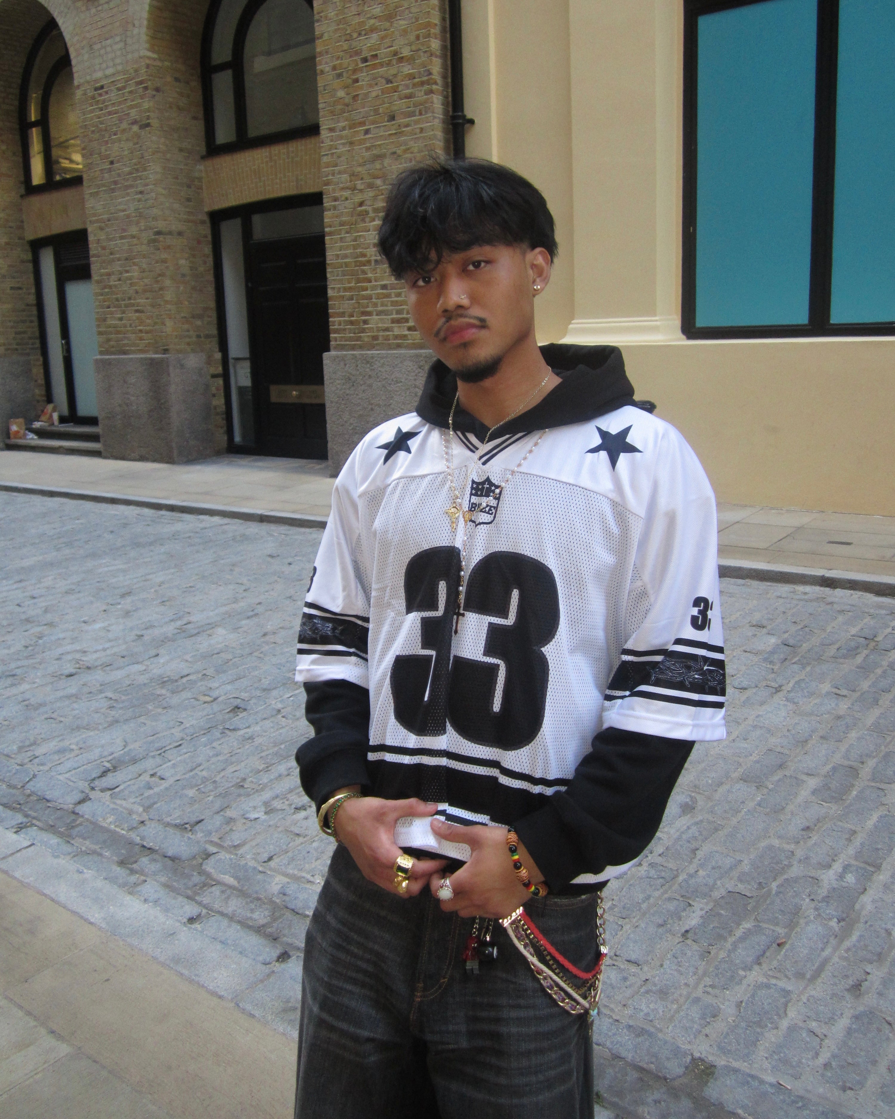 YHWH Mesh Jersey - Blanc