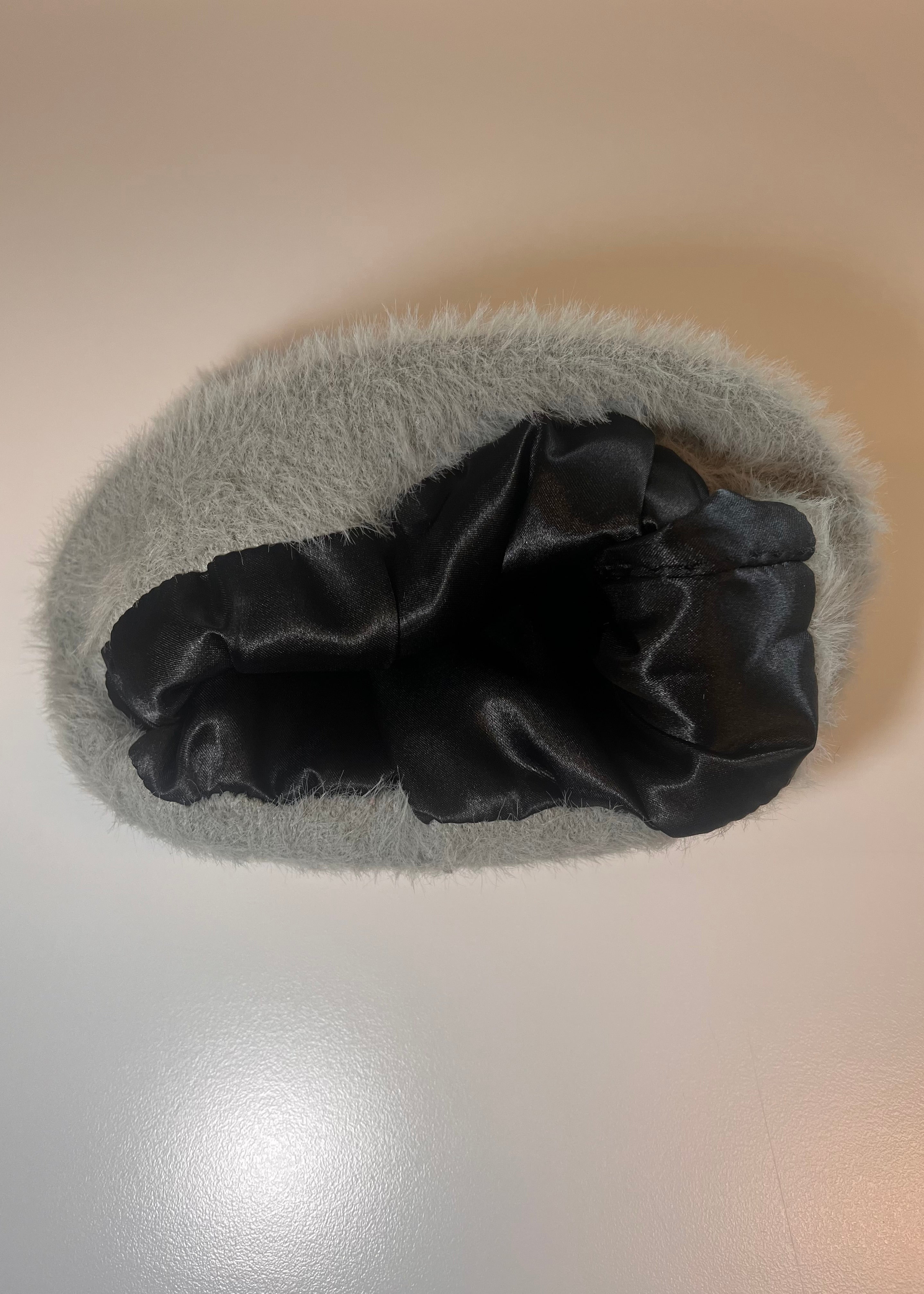“PWRD BY GRACE” Satin Lined Mohair Beanie