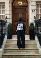 "GOD'S MASTERPIECE" Zip Hoodie - Caviar