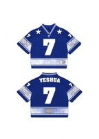 YHWH Mesh Jersey - Bleu Powered by Grace Choir Collective Edition