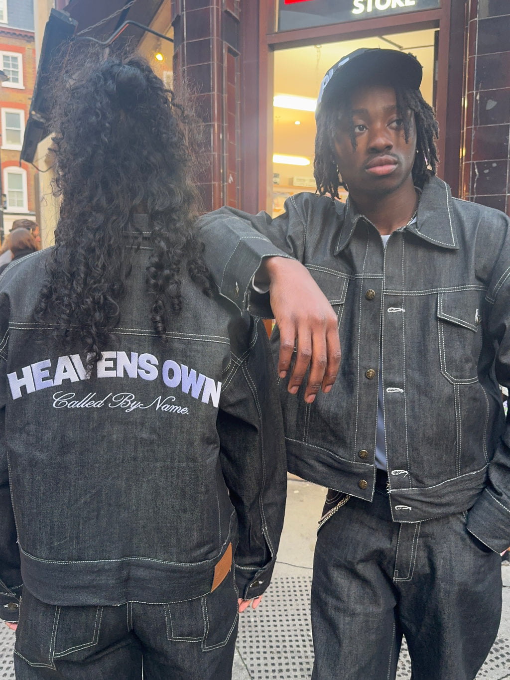 “Heavens Own” Raw Denim Jacket.