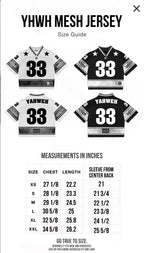 YHWH Mesh Jersey - Noir