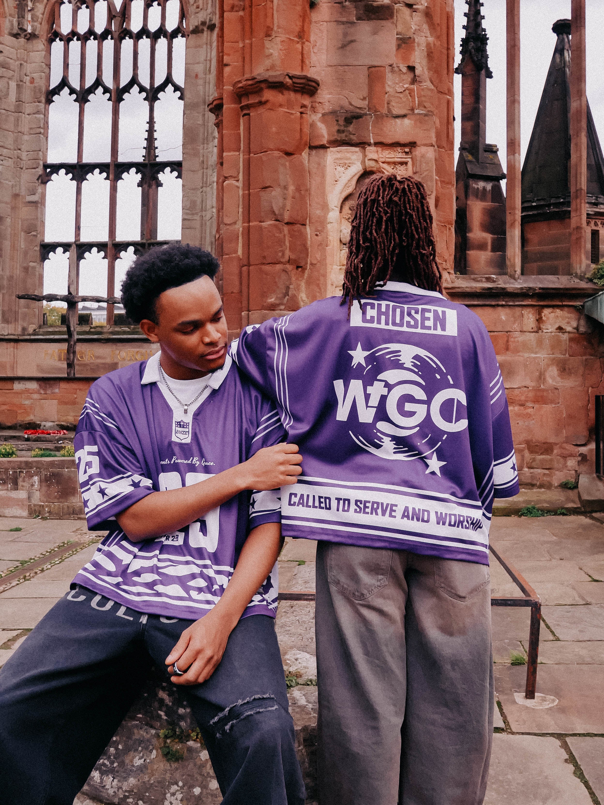 WGC Choir Jersey - Purple/White