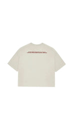The 15:9 Tee in off-white.