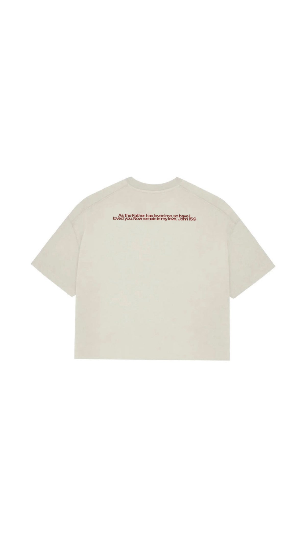 The 15:9 Tee in off-white. (Preorder)