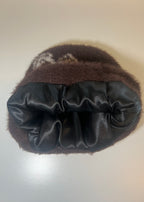 “PWRD BY GRACE” Satin Lined Mohair Beanie