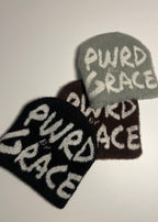 “PWRD BY GRACE” Satin Lined Mohair Beanie