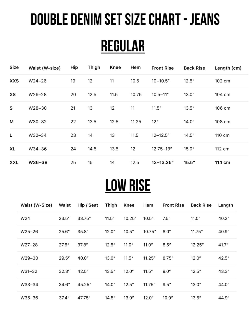 “Heavens Own” Raw Denim Jeans.