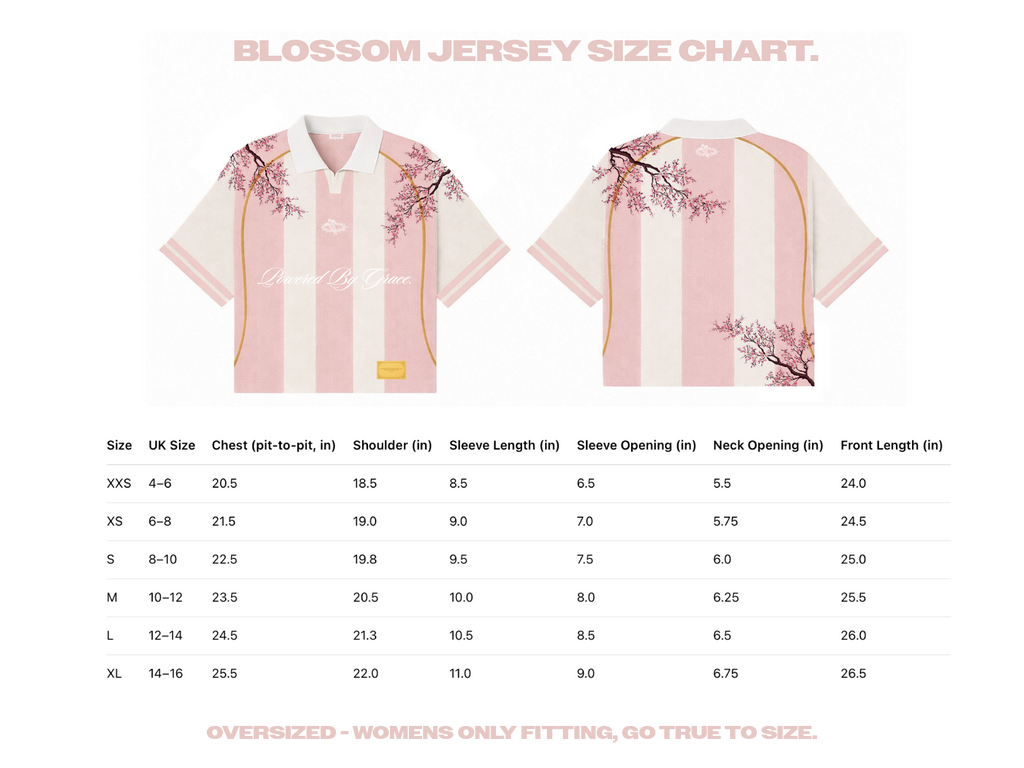 The “She Blossoms” Jersey.