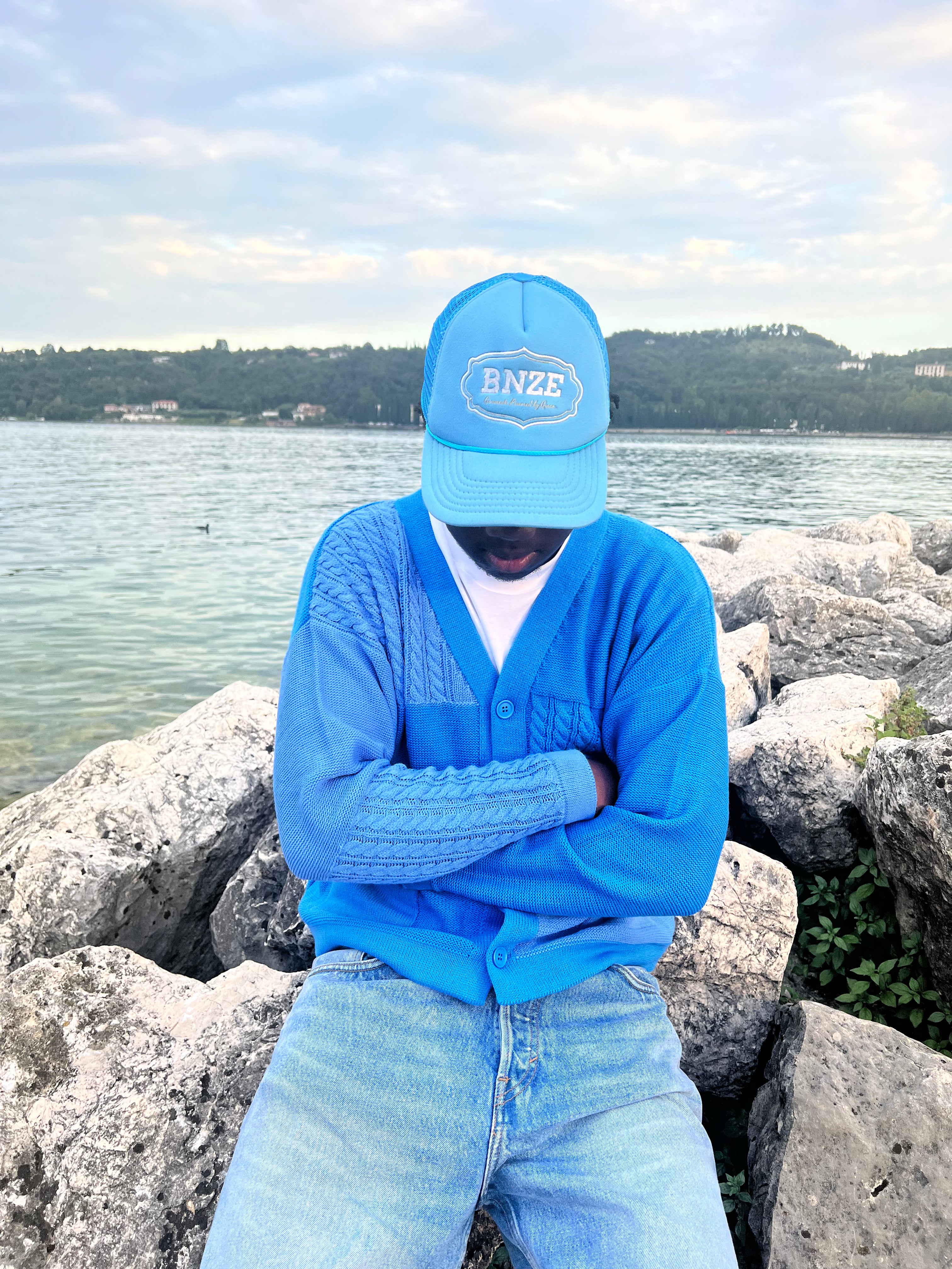 Chill Blue Trucker Cap